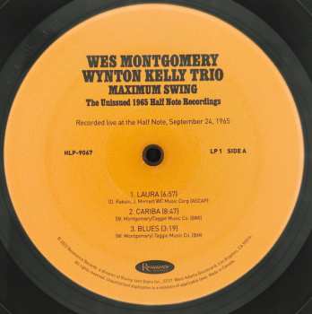 3LP Wes Montgomery: Maximum Swing: The Unissued 1965 Half Note Recordings LTD | NUM 551989