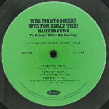 3LP Wes Montgomery: Maximum Swing: The Unissued 1965 Half Note Recordings LTD | NUM 551989