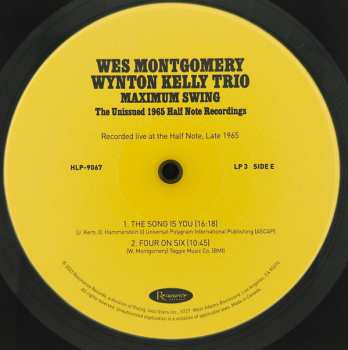 3LP Wes Montgomery: Maximum Swing: The Unissued 1965 Half Note Recordings LTD | NUM 551989