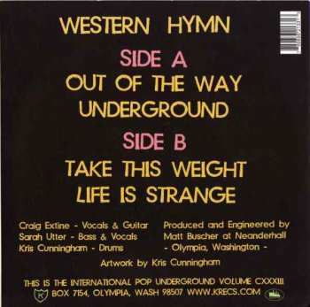 SP Western Hymn: Out Of The Way 606441