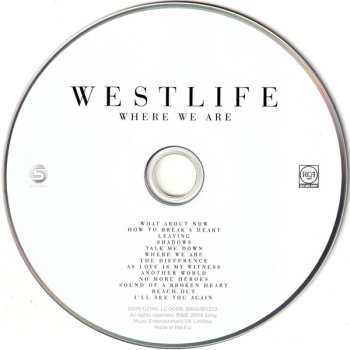 CD Westlife: Where We Are 559982