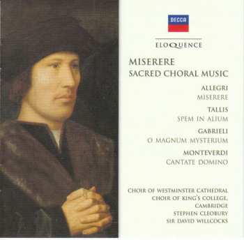 CD The King's College Choir Of Cambridge: Miserere (Religious Choral Music) 149602