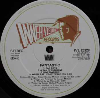 LP Wham!: Fantastic 632298