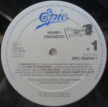 LP Wham!: Fantastic 641094