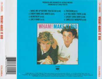 CD Wham!: Make It Big 605945