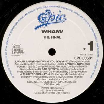 2LP Wham!: The Final 642377