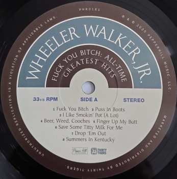 LP Wheeler Walker Jr.: Fuck You Bitch: All-Time Greatest Hits 591718