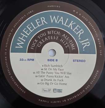 LP Wheeler Walker Jr.: Fuck You Bitch: All-Time Greatest Hits 591718