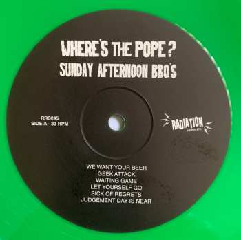 LP Where's The Pope?: Sunday Afternoon BBQ's CLR | LTD 594963