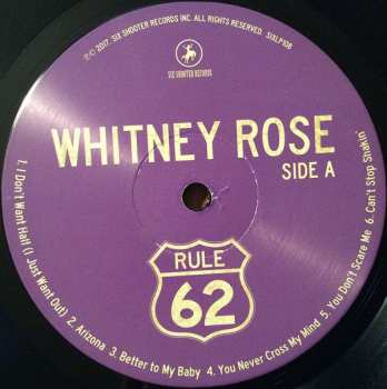 LP Whitney Rose: Rule 62 360937