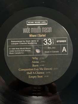 LP Wide Mouth Mason: Where I Started LTD 563117