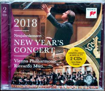 2CD Wiener Philharmoniker: 2018 Neujahrskonzert (New Year's Concert) 550166