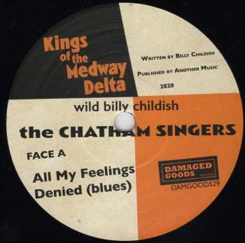 SP Billy Childish: All My Feelings Denied (Blues) c/w I'm Ready LTD 591323