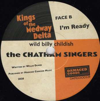 SP Billy Childish: All My Feelings Denied (Blues) c/w I'm Ready LTD 591323