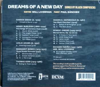 CD Will Liverman: Dreams Of A New Day - Songs By Black Composers 480365