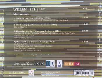 CD Willem Jeths: Monumento 592011