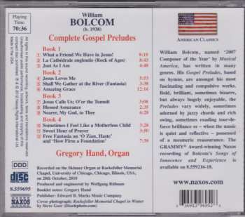 CD William Bolcom: Complete Gospel Preludes 570117