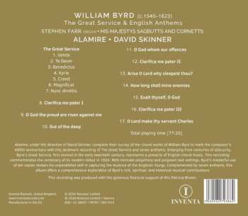 CD William Byrd: The Great Service & English Anthems 617925