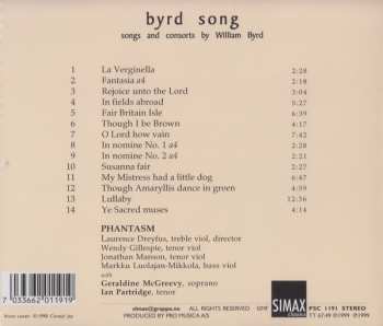 CD William Byrd: Byrd Song 307845