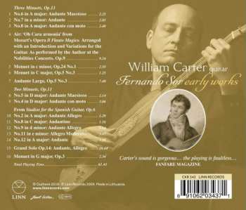 CD William Carter: Early Works 555040