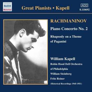 Album Sergei Vasilyevich Rachmaninoff: Kapell: Rachmaninov 