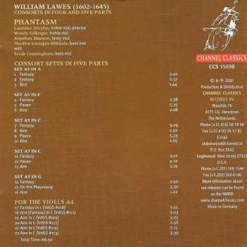 CD William Lawes: Consorts In Four And Five Parts 271804