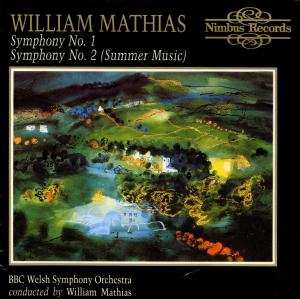 Album William Mathias: Symphonien Nr.1 & 2