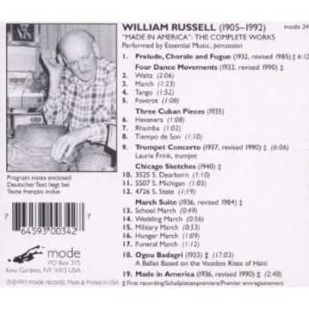 CD William Russell: Made In America: The Complete Works Of William Russell 457492