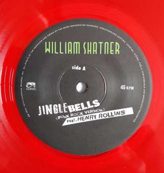 SP William Shatner: Jingle Bells b/w Silent Night LTD 564976