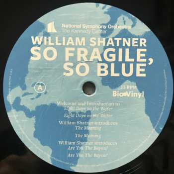 LP William Shatner: So Fragile, So Blue 613009