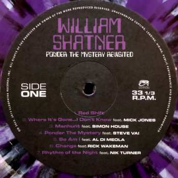 LP William Shatner: Ponder The Mystery Revisited CLR | LTD 567948