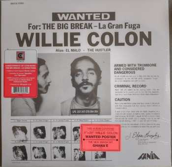 LP Willie Colón: Wanted By FBI / The Big Break - La Gran Fuga 551924