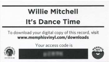 LP Willie Mitchell: It's Dance-Time With Willie Mitchell CLR 310510