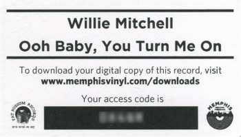 LP Willie Mitchell: Ooh Baby, You Turn Me On CLR 357004