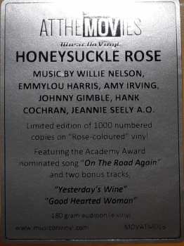 2LP Willie Nelson & Family: Honeysuckle Rose (Music From The Original Soundtrack) LTD | NUM | CLR 366295