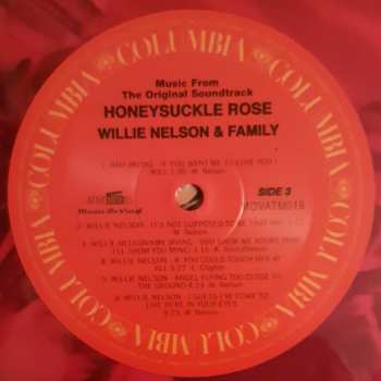 2LP Willie Nelson & Family: Honeysuckle Rose (Music From The Original Soundtrack) LTD | NUM | CLR 366295