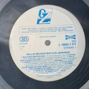 LP Willie Nelson: Willie Nelson/Waylon Jennings 643917