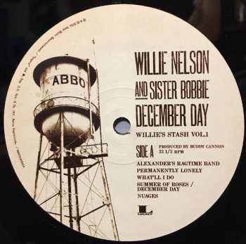 2LP Willie Nelson: Willie’s Stash, Vol. 1: December Day 429848