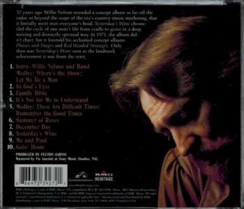 CD Willie Nelson: Yesterday's Wine 583193