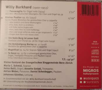 CD Willy Burkhard: Geistliche Musik 112584