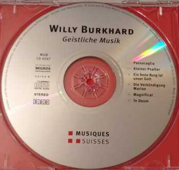 CD Willy Burkhard: Geistliche Musik 112584