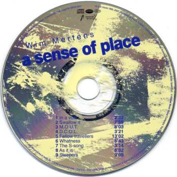 2CD Wim Mertens: Shot And Echo / A Sense Of Place DIGI 558260