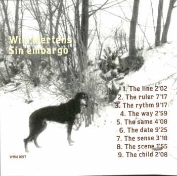 CD Wim Mertens: Sin Embargo 401977