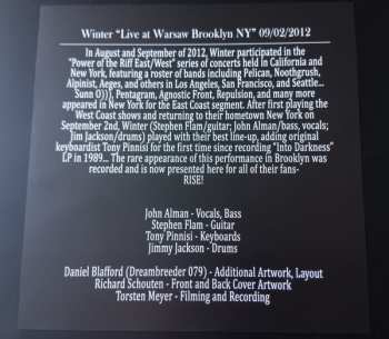 LP Winter: Live In Brooklyn NY 09/02/2012 CLR | LTD 552947