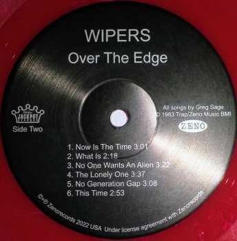 2LP Wipers: Over The Edge CLR | LTD 588264