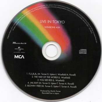 CD Wishbone Ash: Live In Tokyo  21481