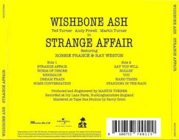 CD Wishbone Ash: Strange Affair 34714