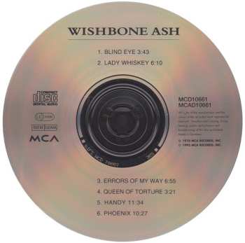 CD Wishbone Ash: Wishbone Ash 565492