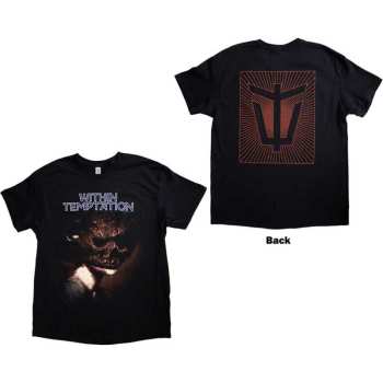 Merch Within Temptation: Within Temptation Unisex T-shirt: Bleed Out Single (back Print) (large) L