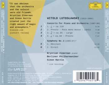 CD Berliner Philharmoniker: Piano Concerto, Symphony No. 2 308242